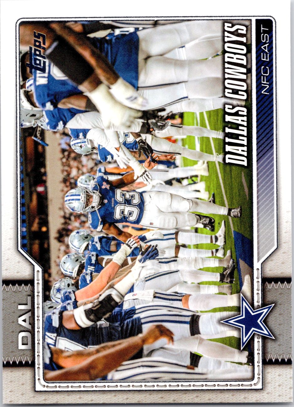 2026 Topps Flagship Football #272 Dallas Cowboys