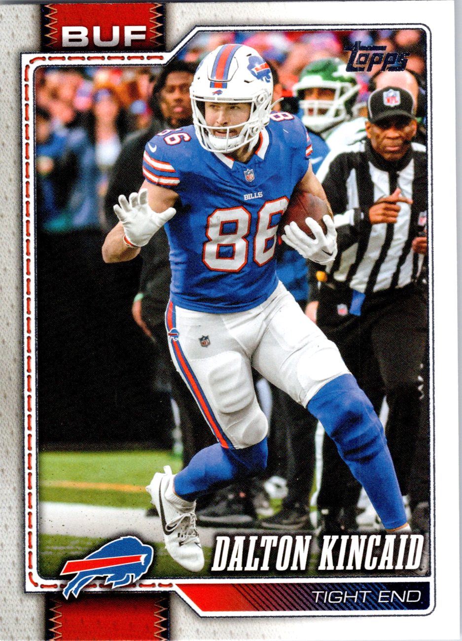 2026 Topps Flagship Football #24 Dalton Kincaid
