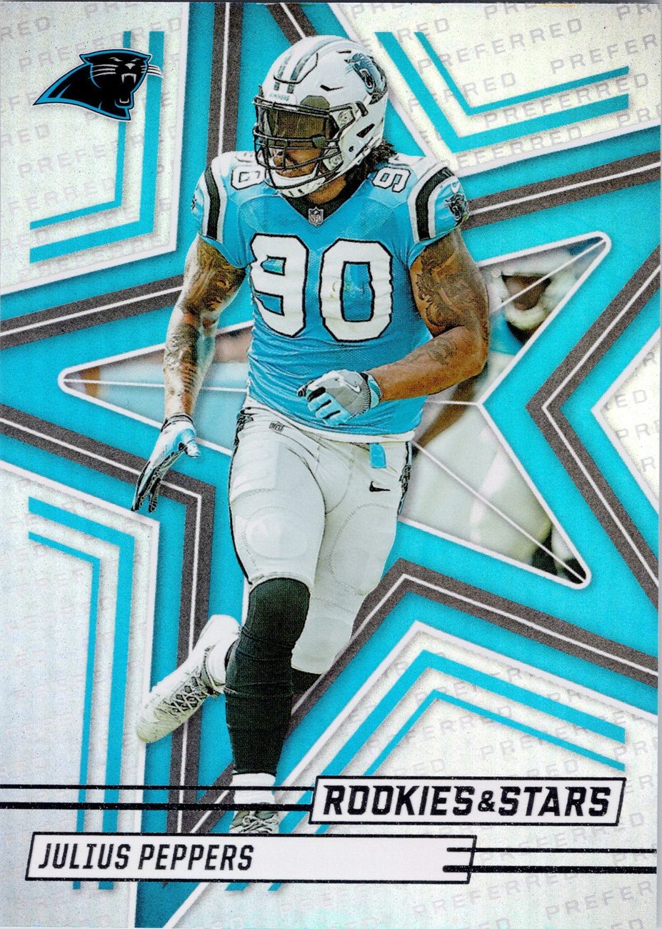 Julius Peppers 2025 Panini Rookies &amp; Stars #94 HOF Panthers DE