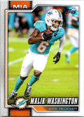 2026 Topps Flagship Football #123 Malik Washington