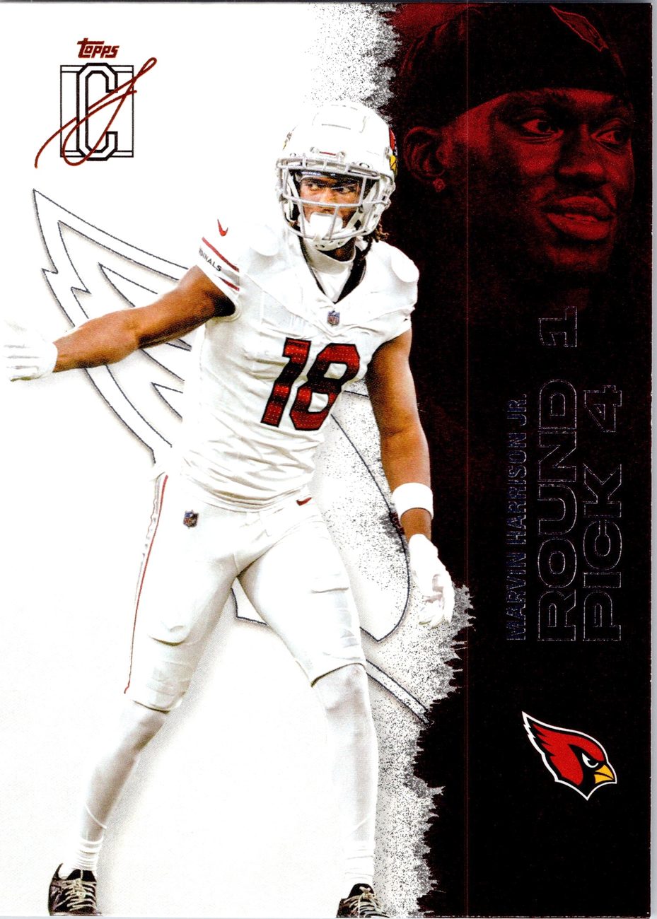 Marvin Harrison Jr. 2025 Topps Signature Class #61 Cardinals WR