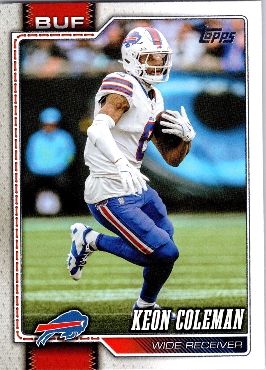 2026 Topps Flagship Football #20 Keon Coleman