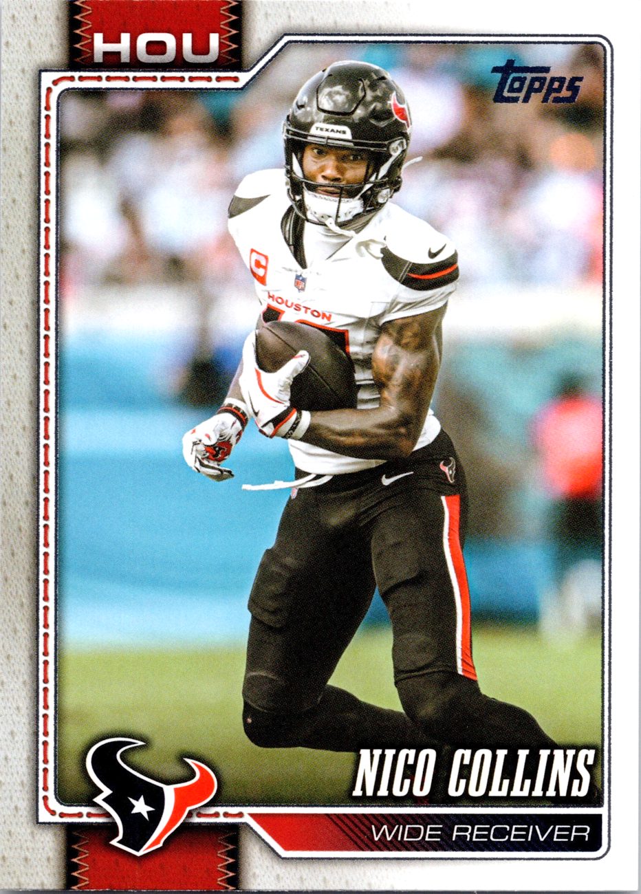 2026 Topps Flagship Football #83 Nico Collins