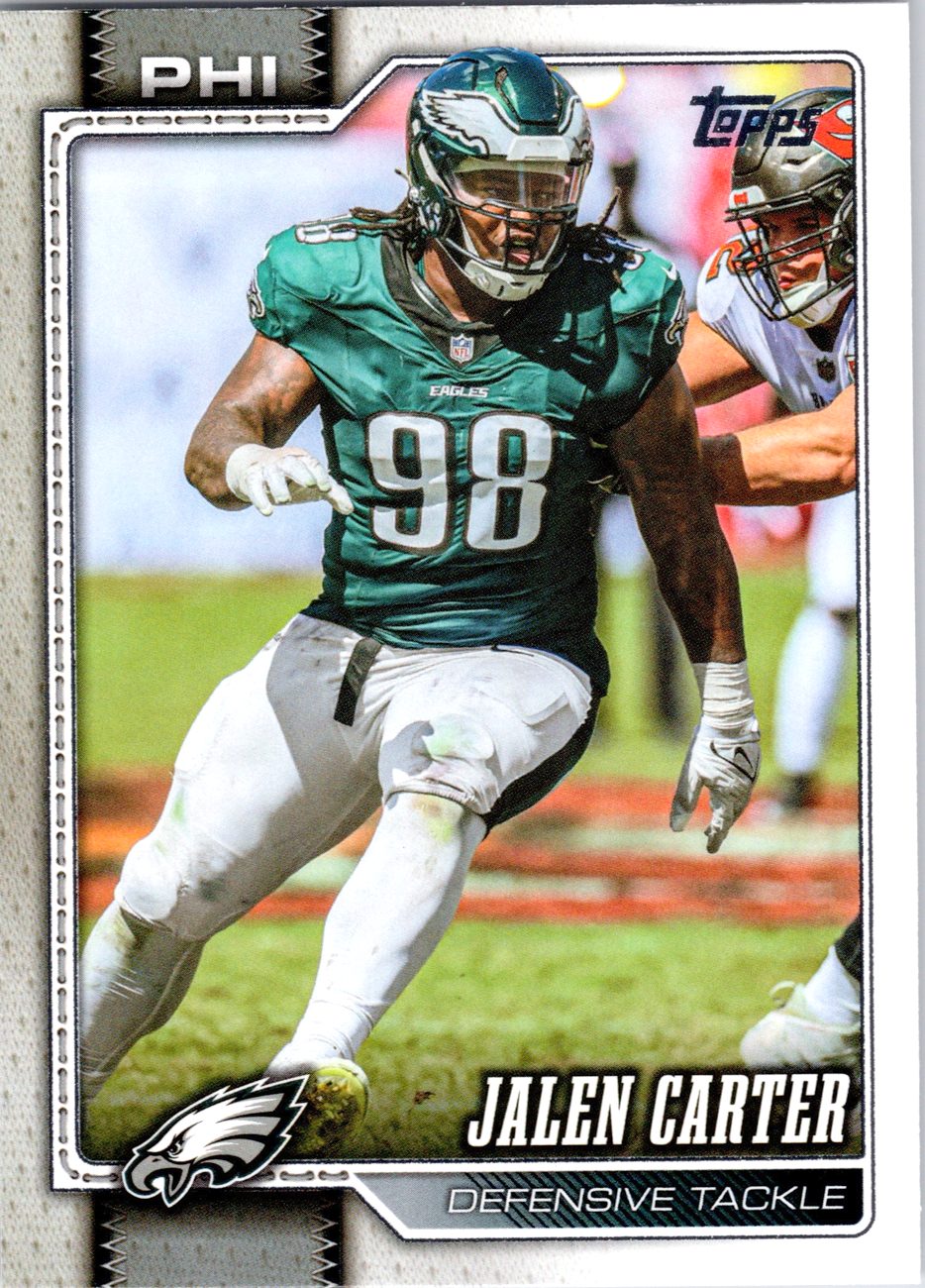 2026 Topps Flagship Football #65 Jalen Carter