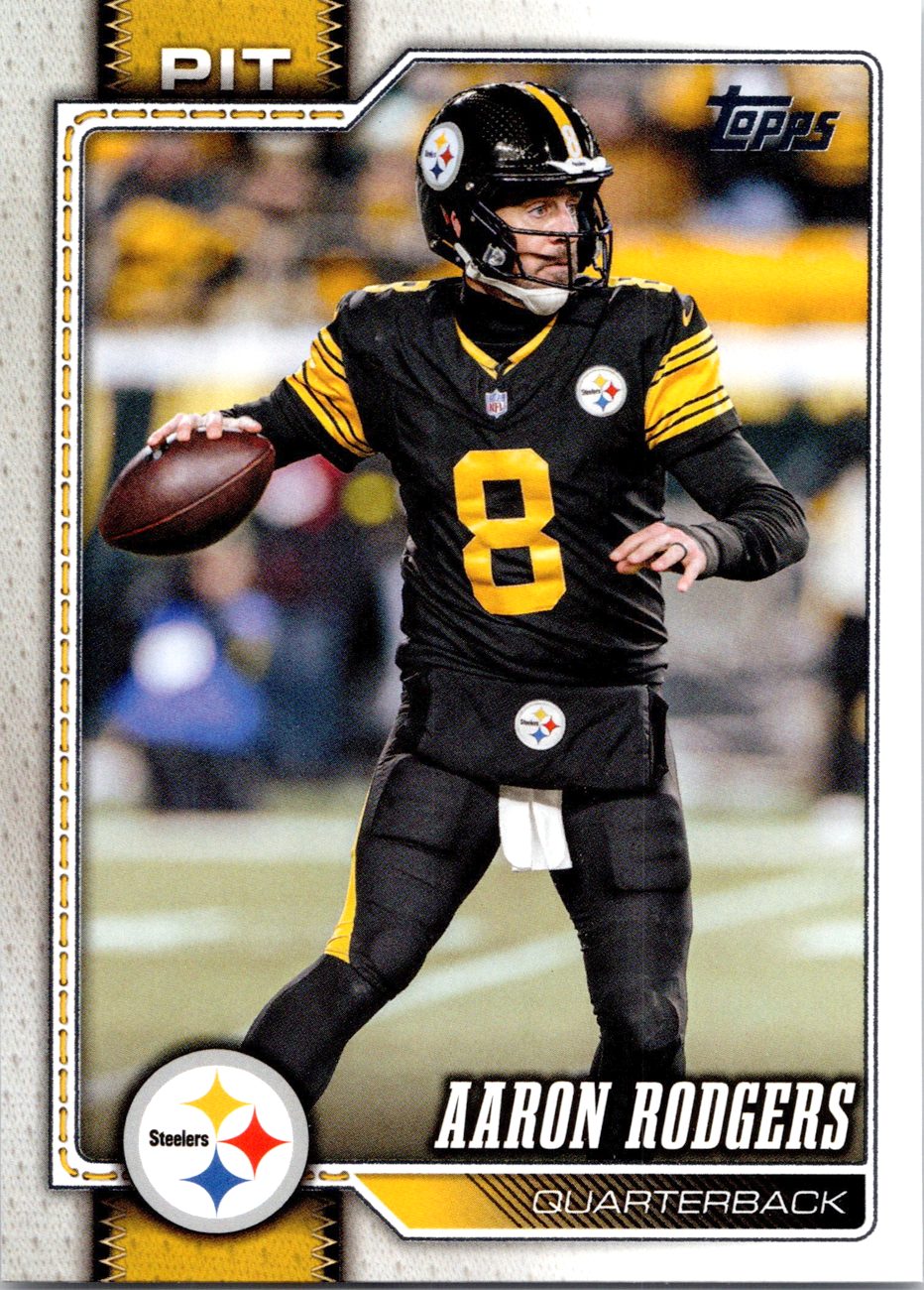 2026 Topps Flagship Football #173 Aaron Rodgers