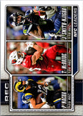 2026 Topps Flagship Football #283 2025 NFC Receptions Leaders