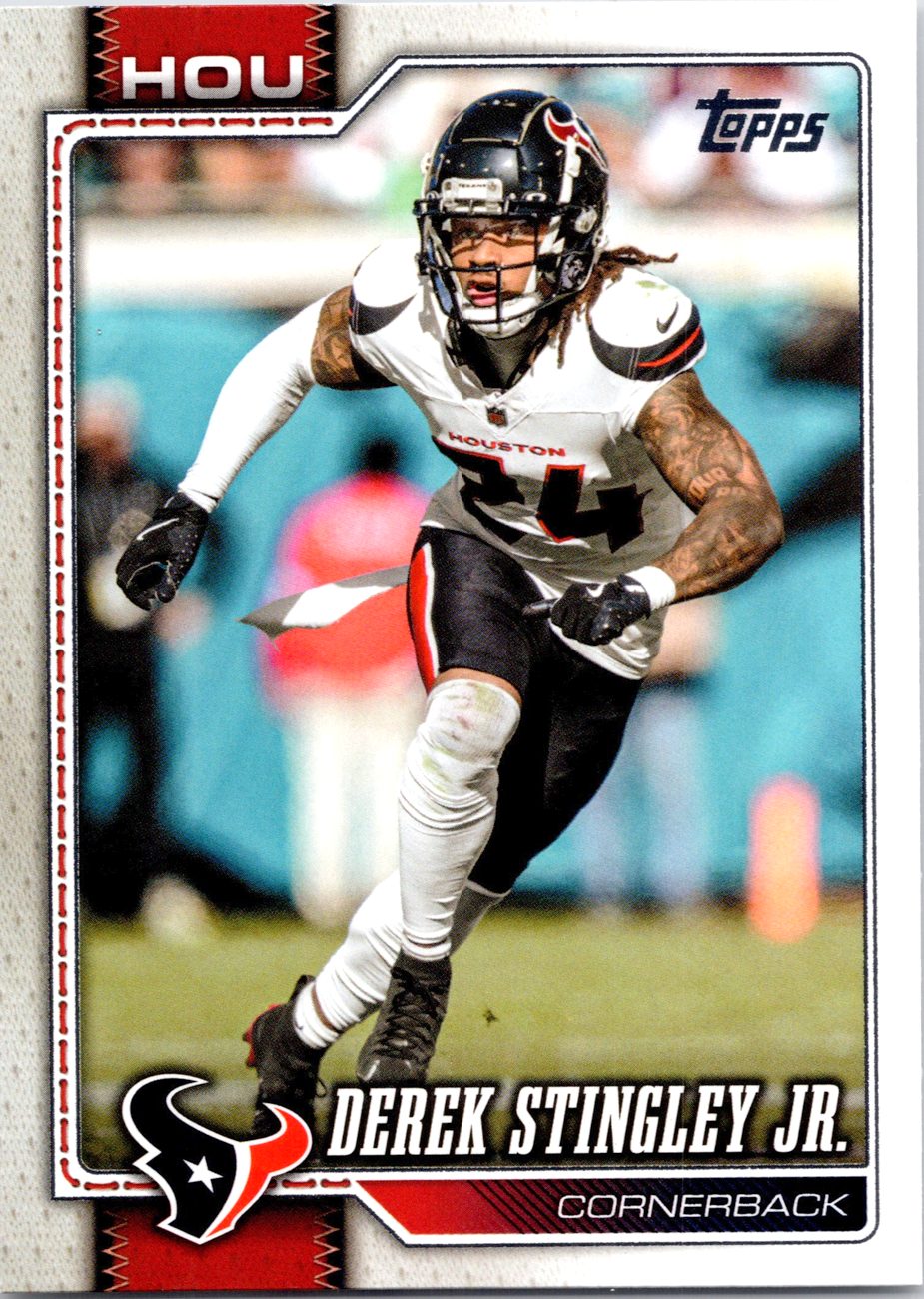 2026 Topps Flagship Football #81 Derek Stingley Jr.