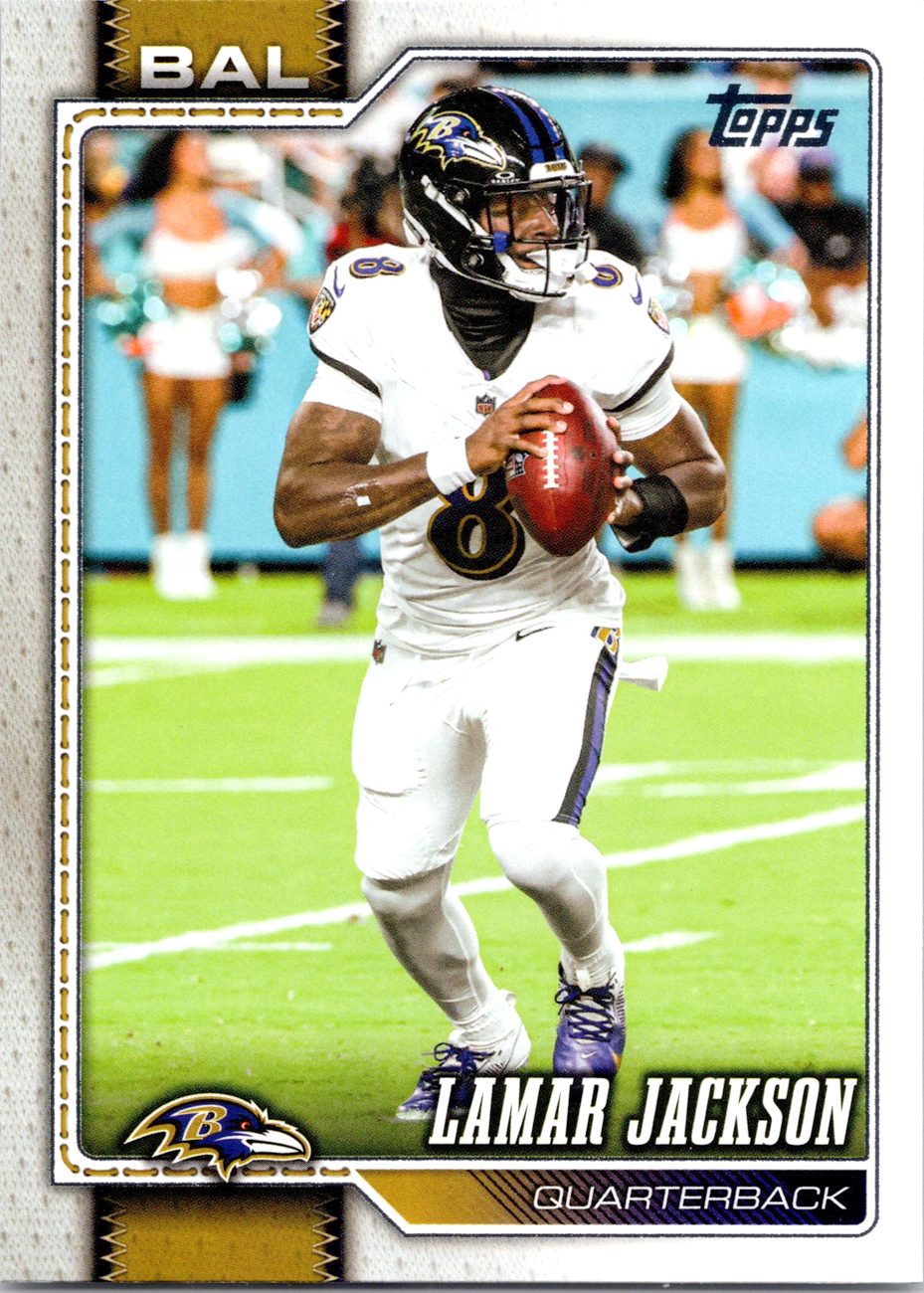 2026 Topps Flagship Football #13 Lamar Jackson