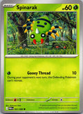 Mega Evolution Perfect Order Pokémon #001 Spinarak