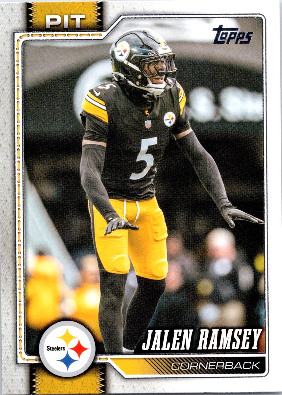 2026 Topps Flagship Football #172 Jalen Ramsey