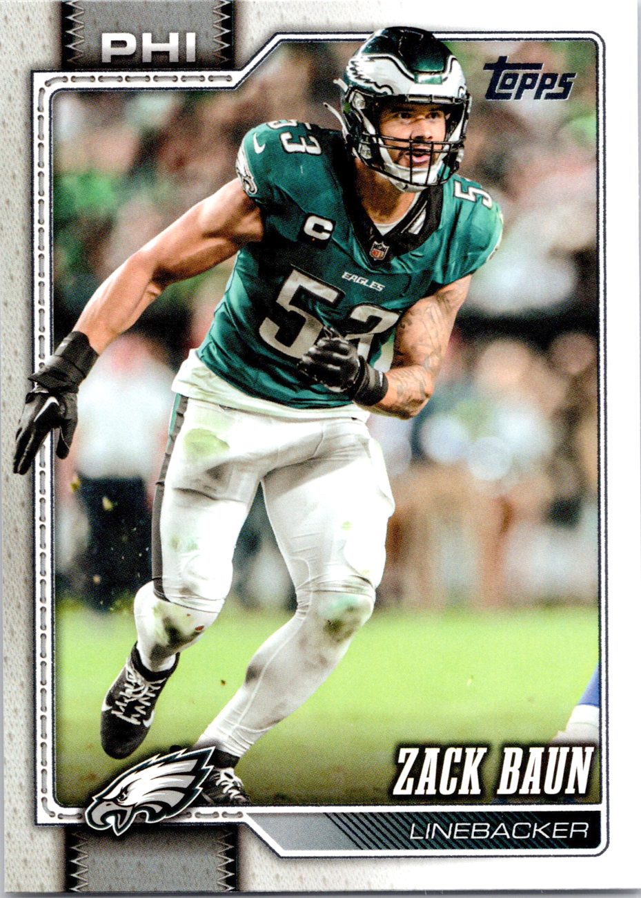 2026 Topps Flagship Football #251 Zack Baun