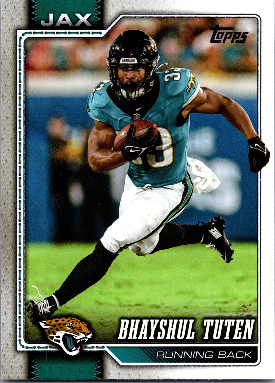2026 Topps Flagship Football #91 Bhayshul Tuten