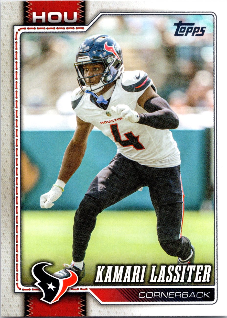 2026 Topps Flagship Football #225 Kamari Lassiter