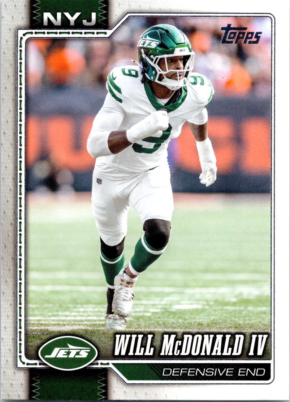 2026 Topps Flagship Football #158 Will McDonald IV