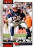 2026 Topps Flagship Football #137 Will Campbell