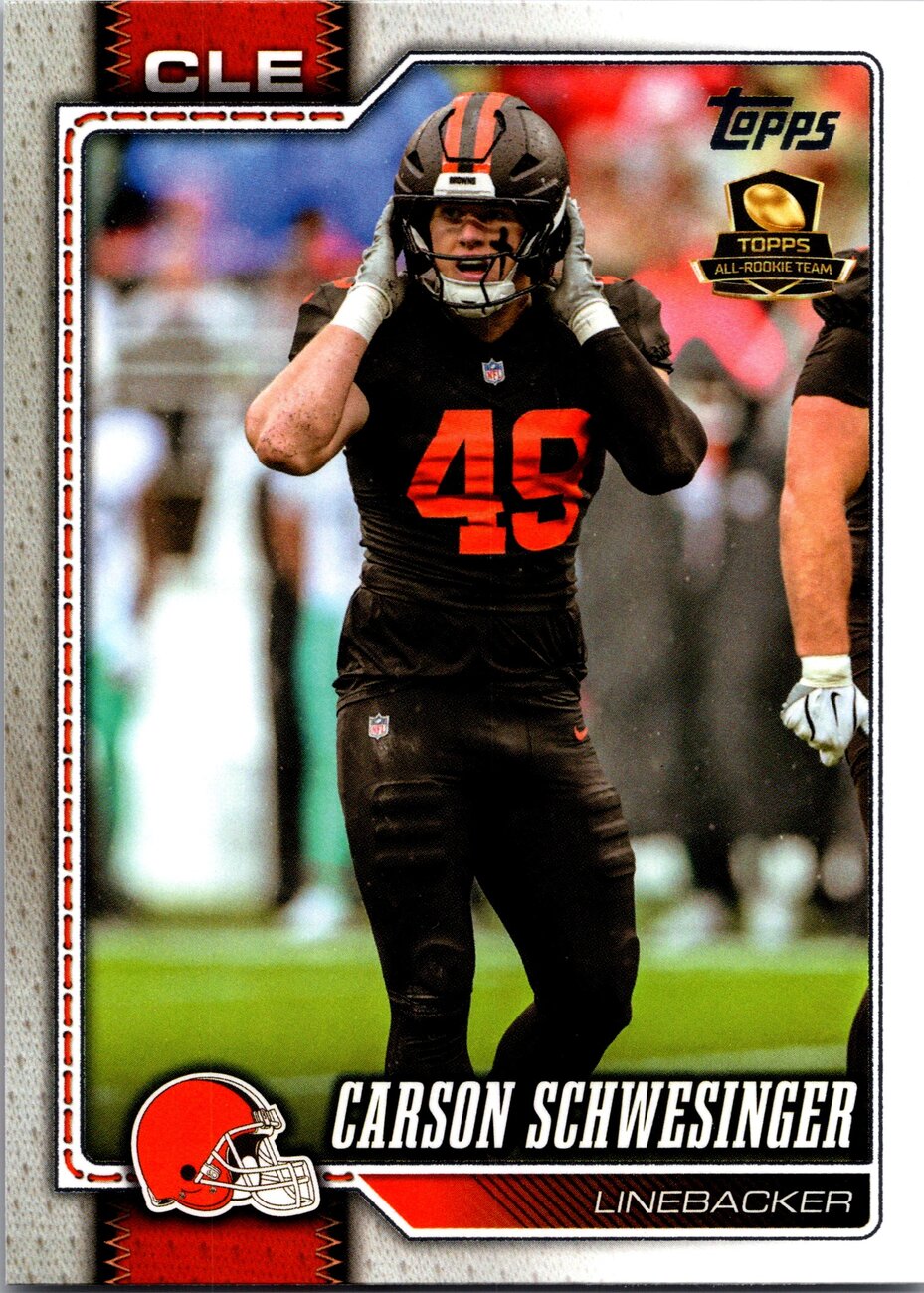 2026 Topps Flagship Football #45 Carson Schwesinger