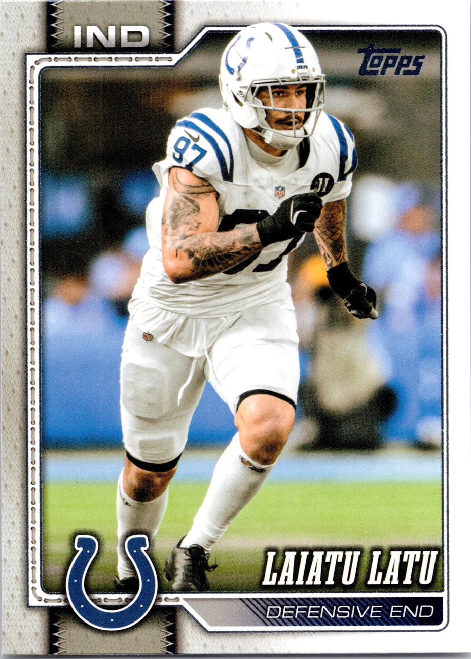 2026 Topps Flagship Football #228 Laiatu Latu