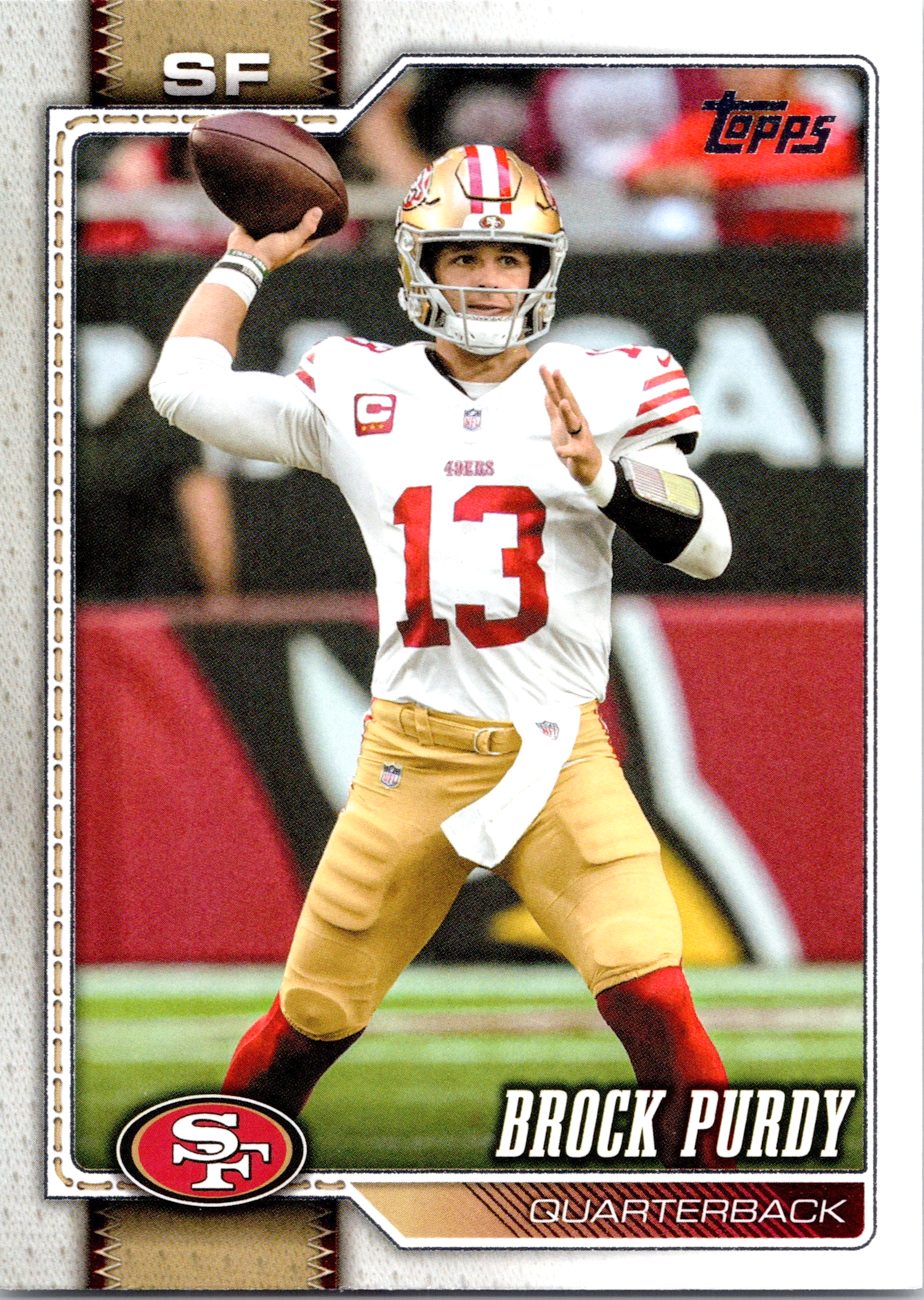 2026 Topps Flagship Football #185 Brock Purdy