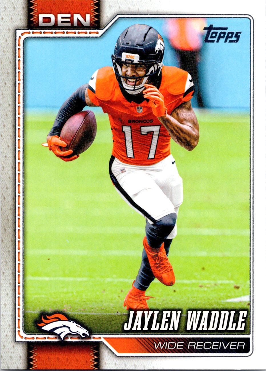 2026 Topps Flagship Football #125 Jaylen Waddle