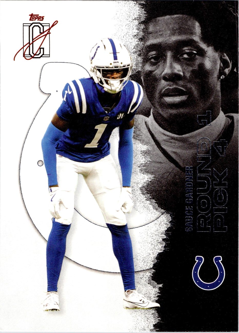 Sauce Gardner 2025 Topps Signature Class #91 Colts CB