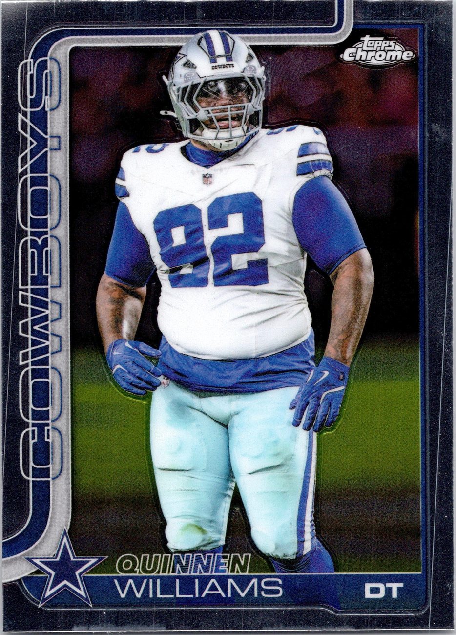 Quinnen Williams 2025 Topps Chrome #72 Cowboys DT