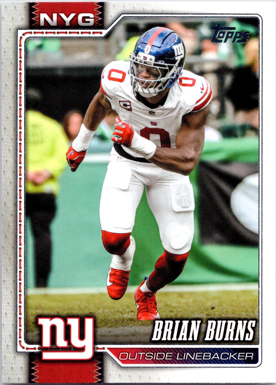 2026 Topps Flagship Football #154 Brian Burns