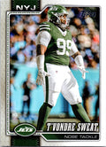 2026 Topps Flagship Football #256 T'Vondre Sweat