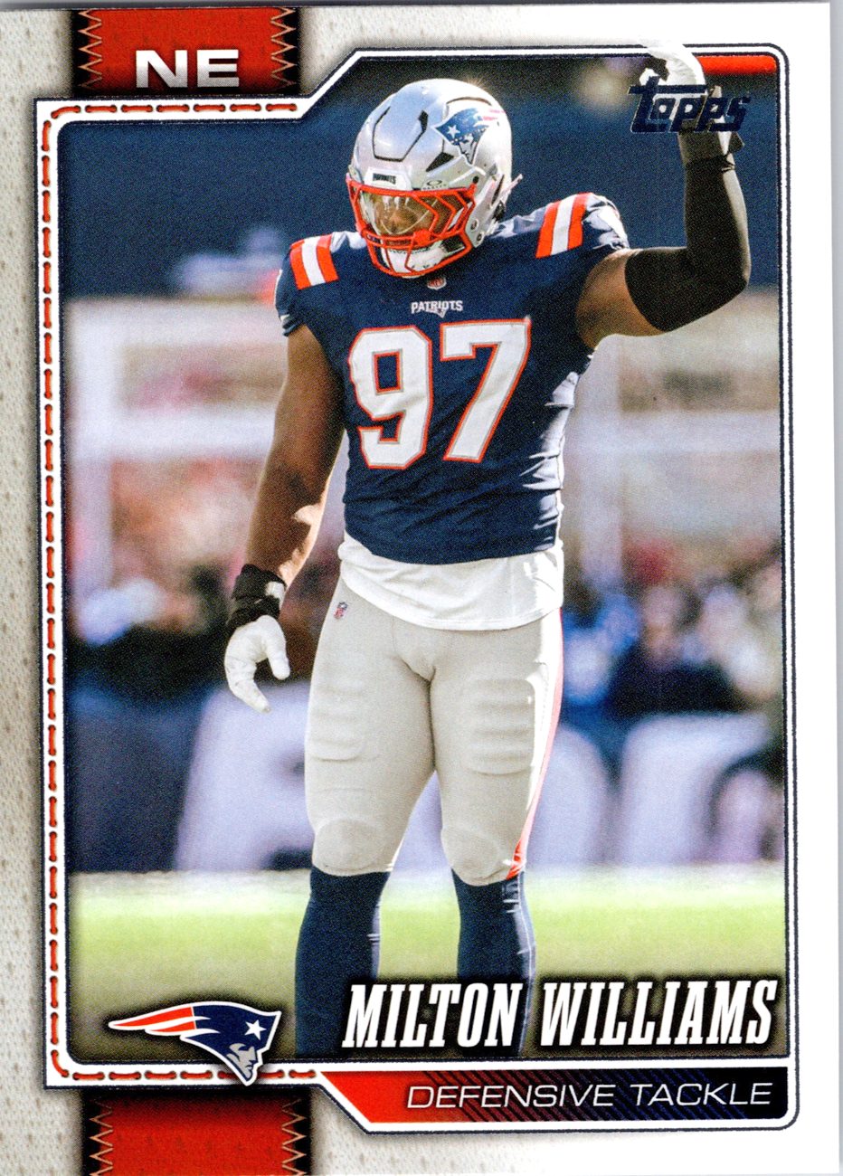 2026 Topps Flagship Football #142 Milton Williams