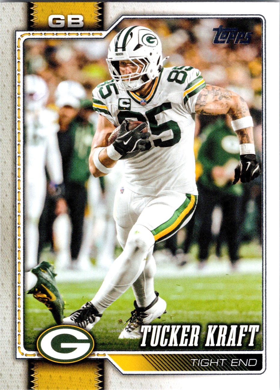 2026 Topps Flagship Football #73 Tucker Kraft