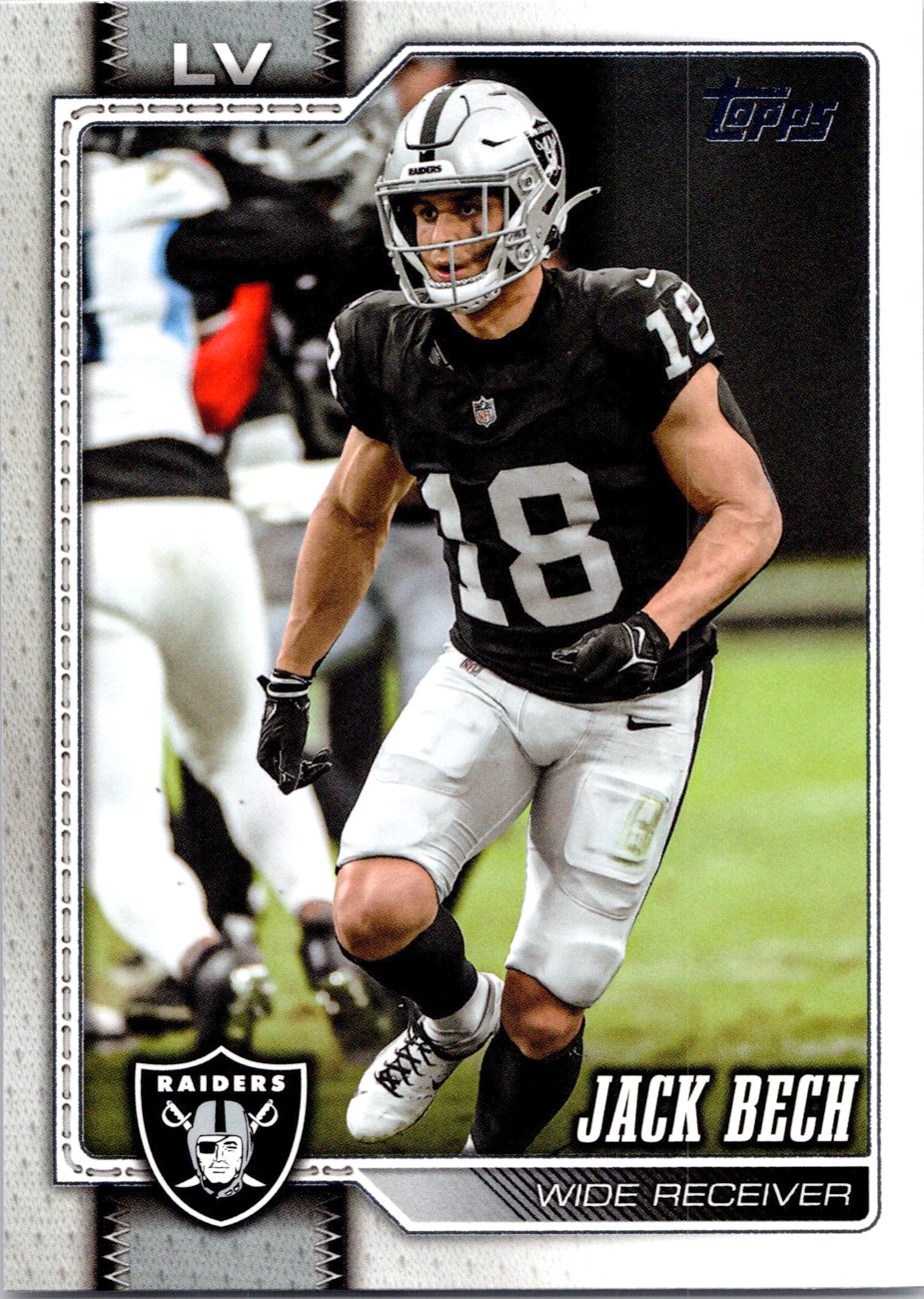 2026 Topps Flagship Football #120 Jack Bech