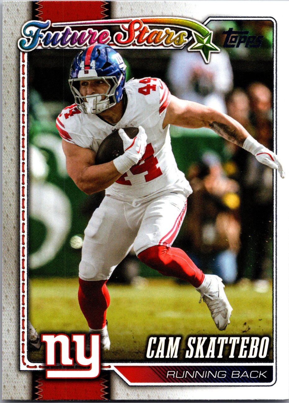 2026 Topps Flagship Football #268 Cam Skattebo