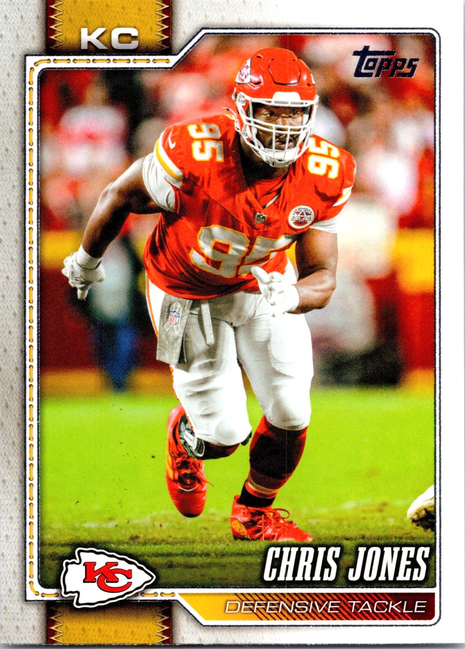 2026 Topps Flagship Football #102 Chris Jones