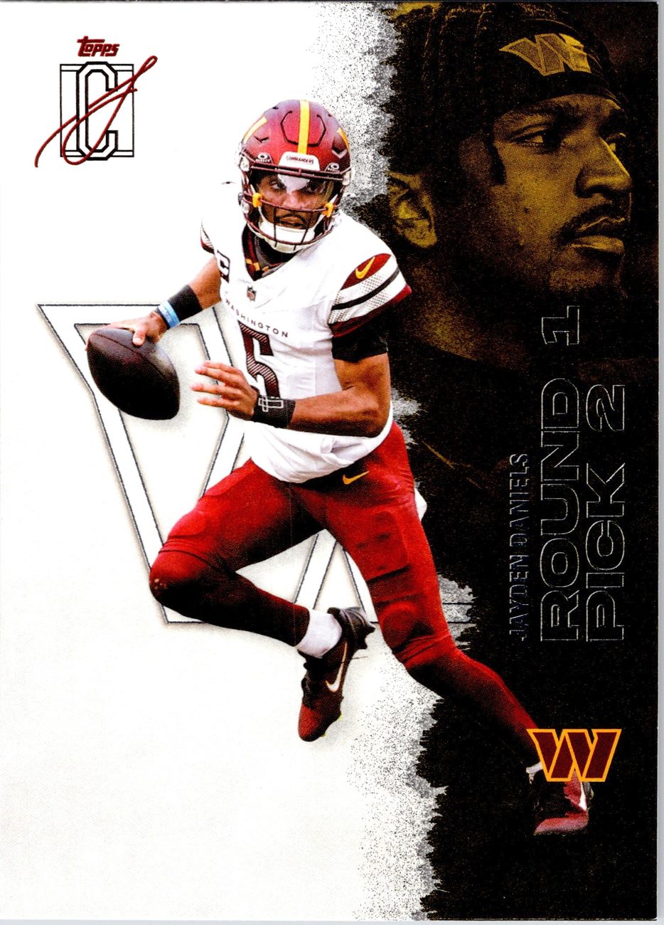 Jayden Daniels 2025 Topps Signature Class #57 Commanders QB