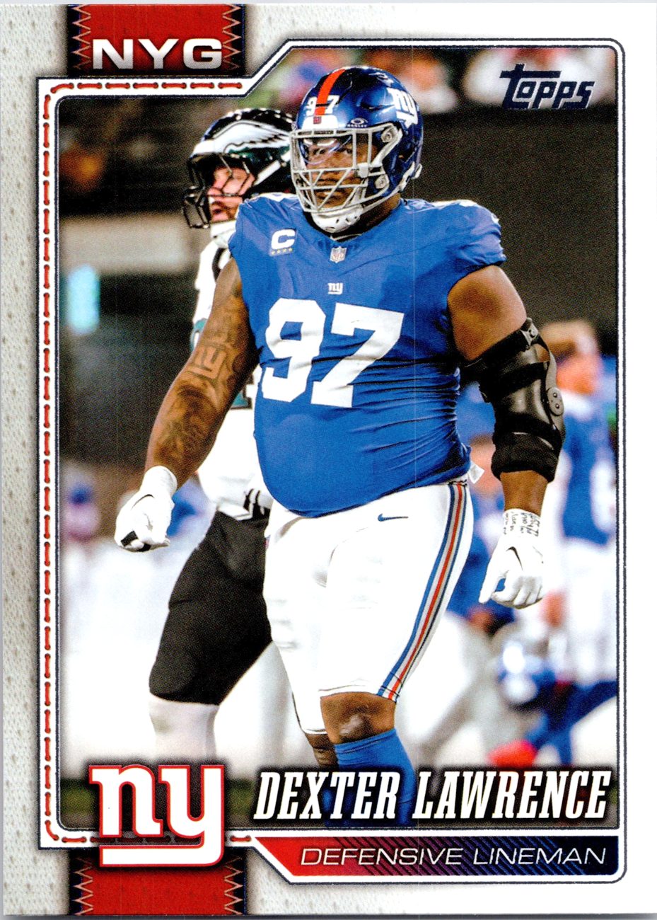 2026 Topps Flagship Football #155 Dexter Lawrence