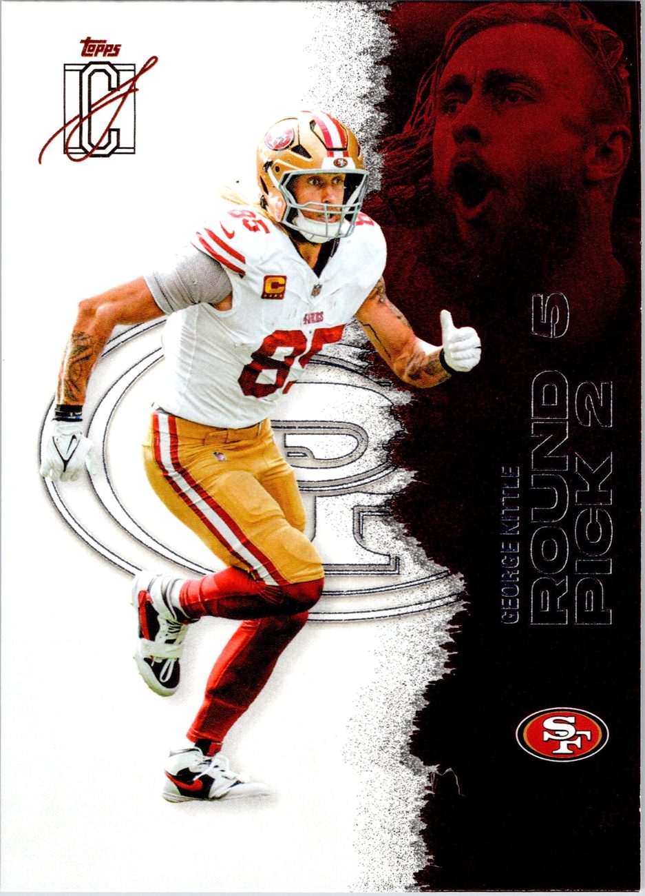 George Kittle 2025 Topps Signature Class #53 49ers TE
