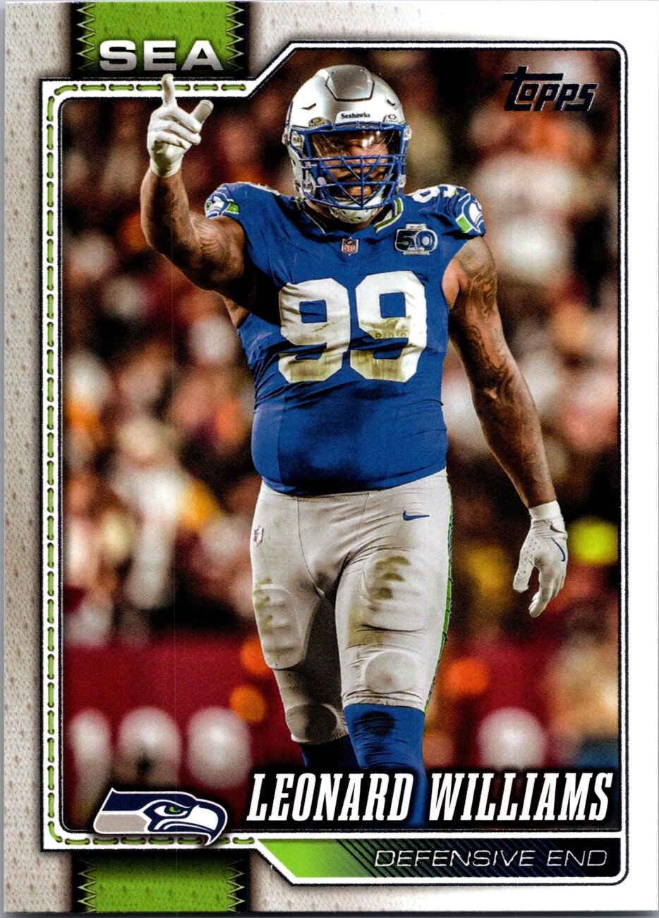 2026 Topps Flagship Football #181 Leonard Williams