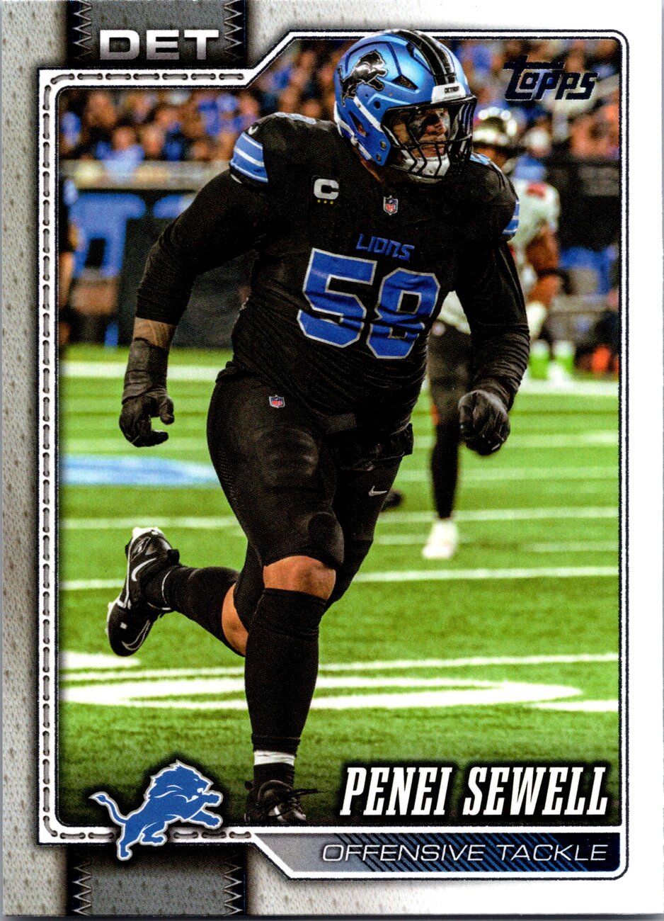 2026 Topps Flagship Football #222 Penei Sewell