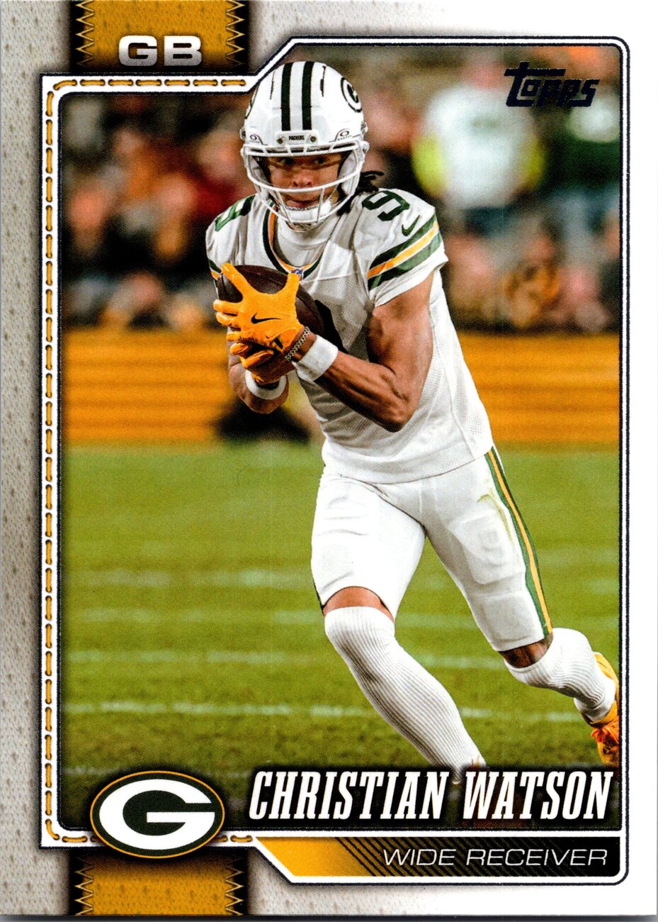 2026 Topps Flagship Football #75 Christian Watson