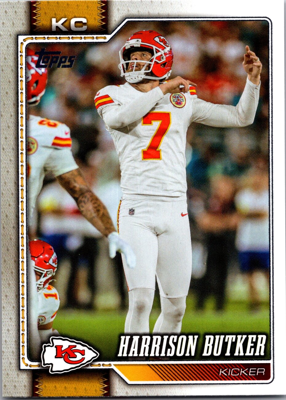 2026 Topps Flagship Football #98 Harrison Butker