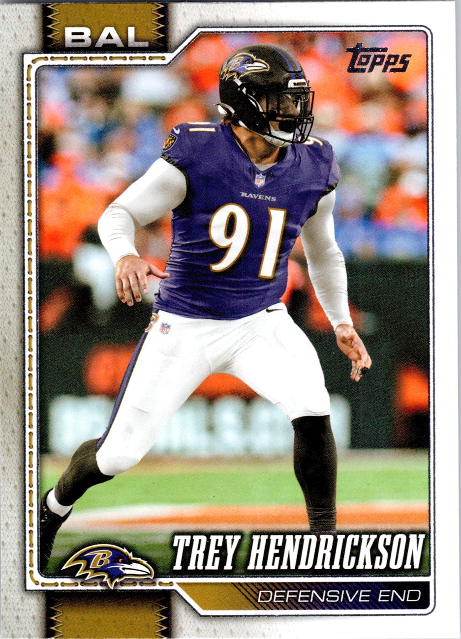 2026 Topps Flagship Football #39 Trey Hendrickson