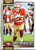 2026 Topps Flagship Football #186 Christian McCaffrey