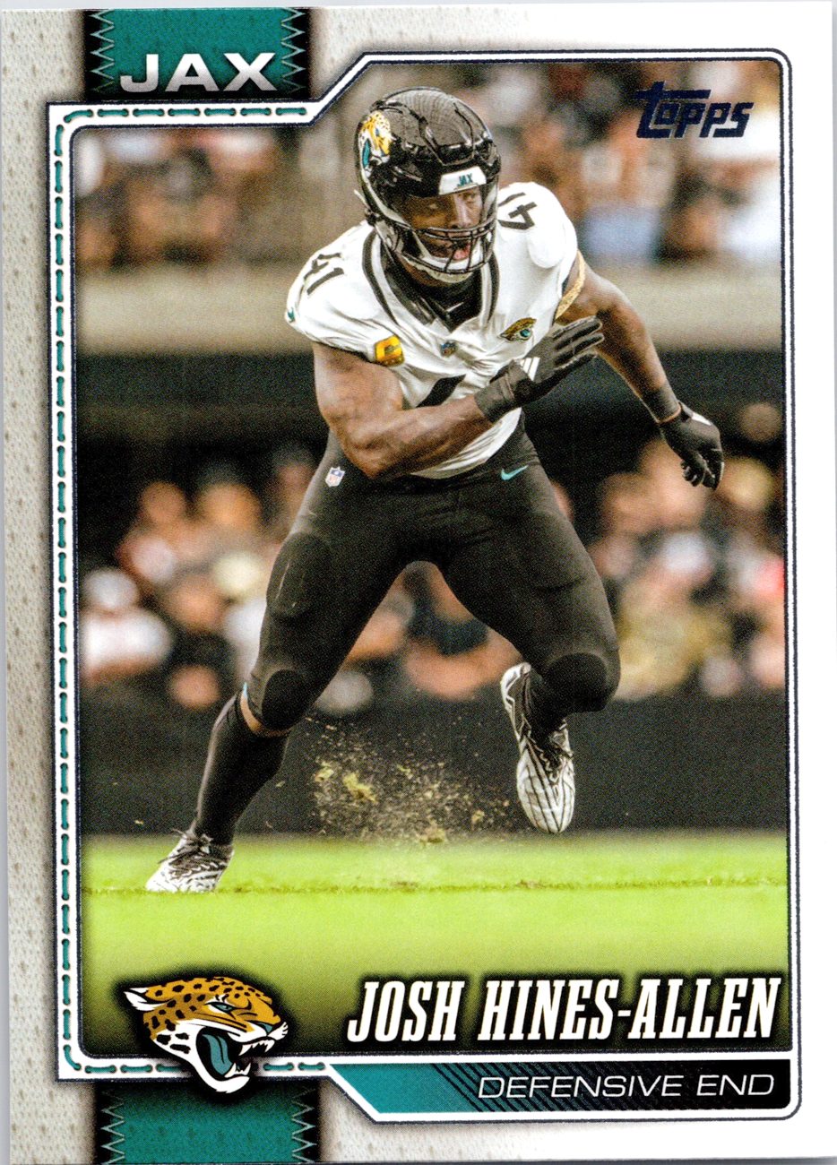 2026 Topps Flagship Football #95 Josh Hines-Allen