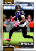2026 Topps Flagship Football #14 Zay Flowers