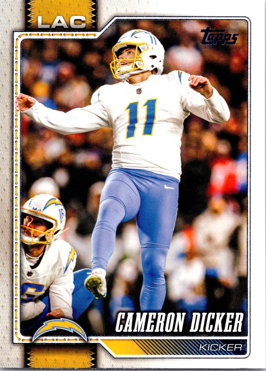 2026 Topps Flagship Football #112 Cameron Dicker