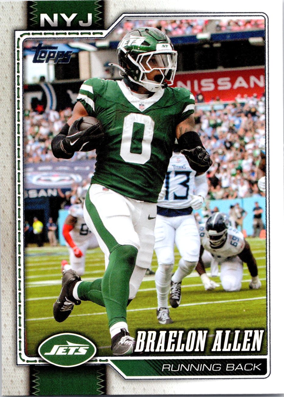 2026 Topps Flagship Football #160 Braelon Allen