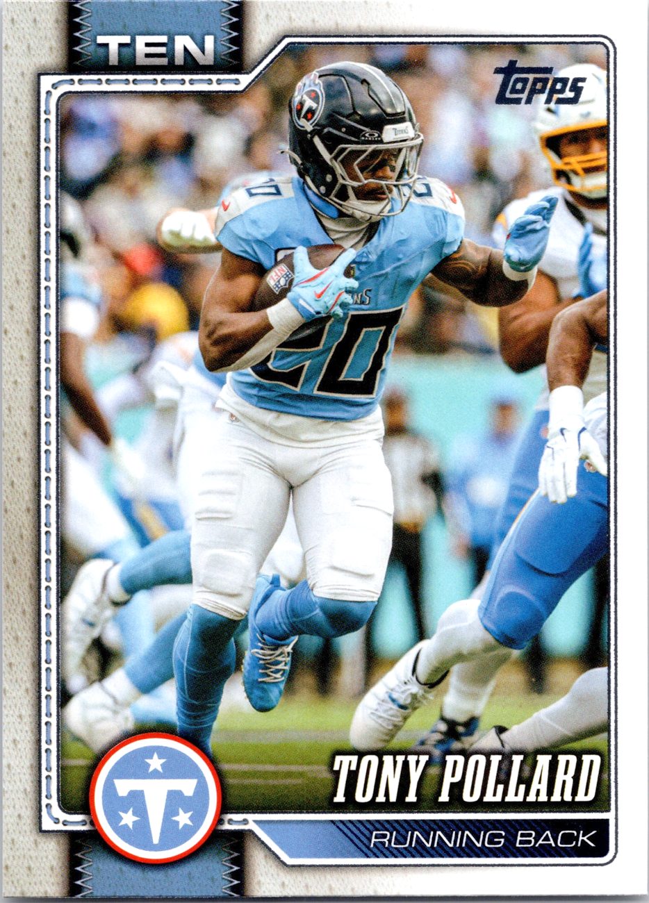 2026 Topps Flagship Football #193 Tony Pollard
