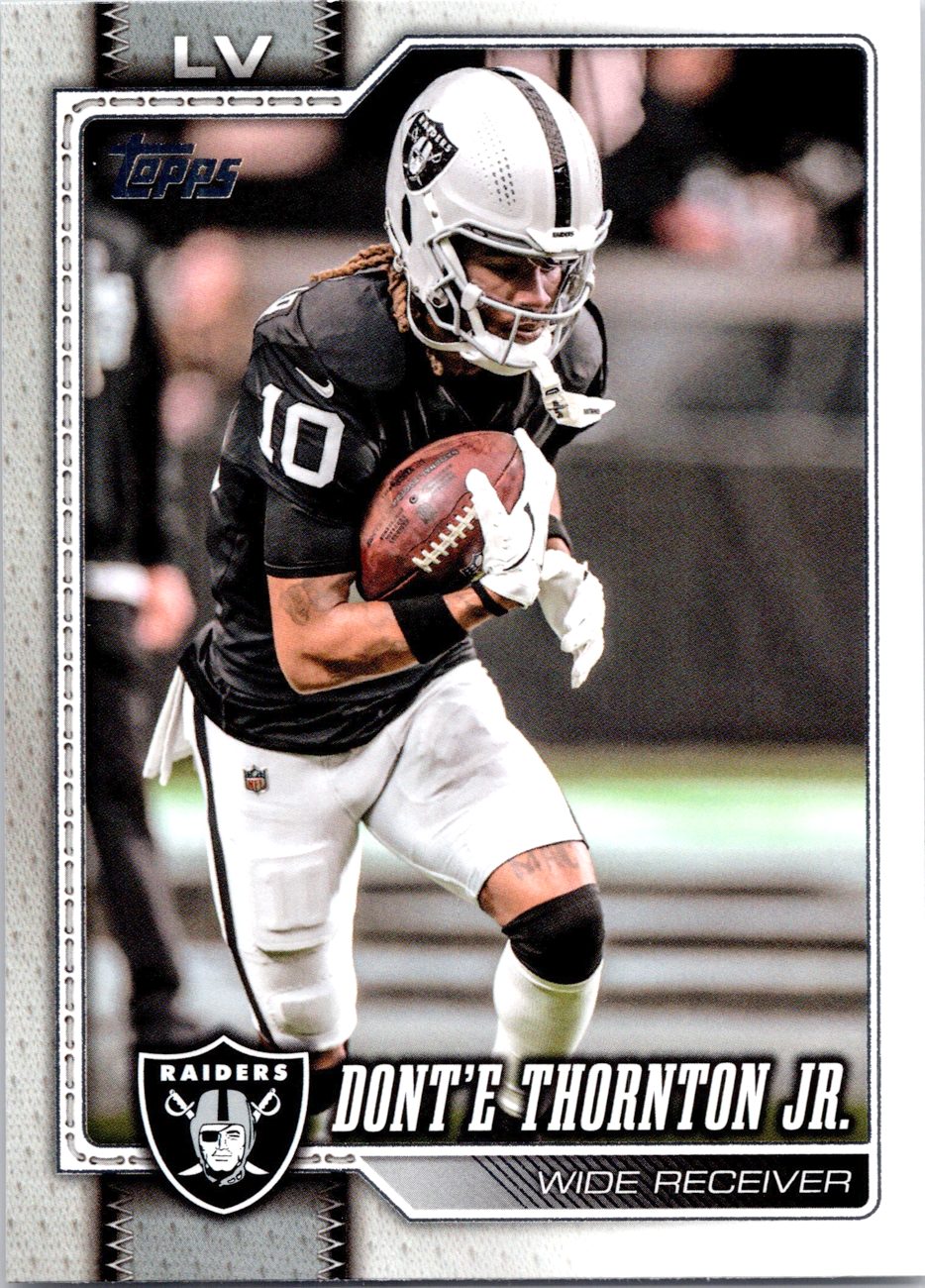 2026 Topps Flagship Football #118 Dont'e Thornton Jr.