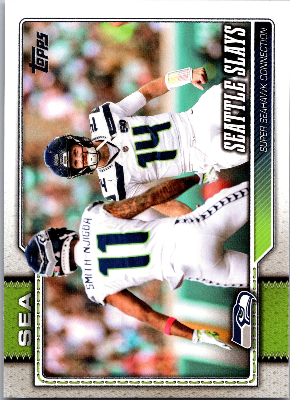 2026 Topps Flagship Football #294 Seattle Slays (Darnold/JSN)