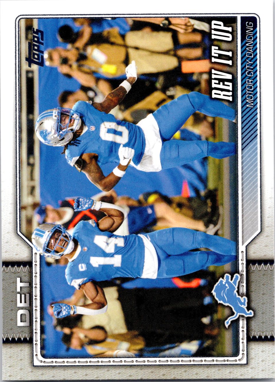 2026 Topps Flagship Football #299 Detroit Lions