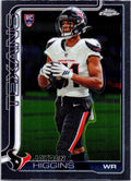 Jayden Higgins 2025 Topps Chrome #343 Texans WR